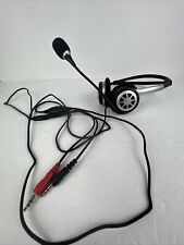 3.5mm Jack Wired Headset Stereo Headphone with Mic for Computer PC Business Use picture