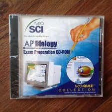 NeoSci AP Biology Exam Preparation CD-Rom Brand New picture