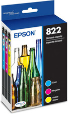 EPSON 822 Durabrite Ultra Ink Standard Capacity Color Cartridge Combo Pack (T822 picture