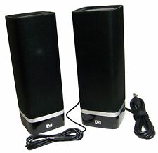 NEW HP S-00074 USB 2.0 Powered Speakers 512082-001 SkyRoom RoHS Clear Deep Bass picture