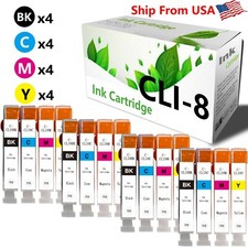16PK CLI8 CLI-8 Ink Cartridge for PIXMA iP4200 PIXMA iP4500 PIXMA MP600 picture