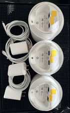 Google Wifi AC-1304 Mesh System - 3-Pack Lot + ALL 3 Original Power Bricks picture