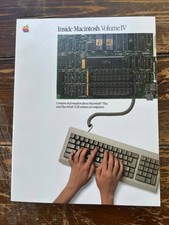 Inside Macintosh Volume IV Apple Official Programmer Guide 1986 Softcover picture