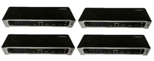 (4) StarTech USB-A Triple Monitor Dock, 2x 4K DP & HDMI, GbE, 5-Port, TAA, RJ45 picture