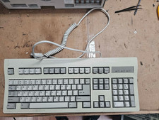 Retro Vintage Honeywell 101WN63S-1E Keyboard 5-Pin DIN AT PC 1994 Key Tronic #3 picture