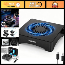Mini USB Computer Cooling Fan, 5V Adjustable Speed Controller, Quiet & Compact picture