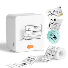 P1 Label Maker, 2 Inch Thermal Printer, Label Maker Waterproof Labels, Label ... picture