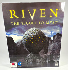 Cyan Riven: The Sequel to Myst CD-ROM Adventure Game Windows 95/Mac Sealed Disc picture