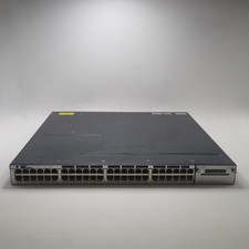 Cisco Catalyst Switch WS-C3750X-48P-E, 48 GE Port, PoE, IP Services picture