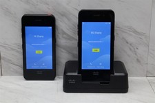 2 LOT - Cisco CP-840 Wireless IP Phone Bluetooth w/ Battery & Charging Dock picture