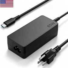For HP USB-C 65W Laptop Charger AC Power Adapter L65505-003 L67440-001 Best picture