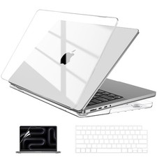 MacBook Pro 14 inch Crystal Clear M2 M5 Case 2022 2026 Compatible picture