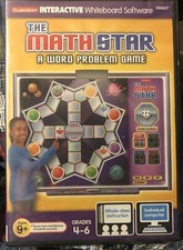The Math Star A World Problem Game by Lakeshore Interactive Whiteboard PC/MAC picture