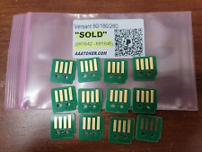 12 Toner Chip for Xerox Versant 80, 180, 280 Refill 6R1642 - 6R1645 (SOLD)  picture