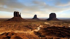 Landscape monument valley usa rocks nature rock Custom Gaming Mat Desk picture