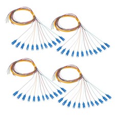 12Strand SC UPC Singlemode Pigtail 1.2m 4 Pack 12F 9/125um Low Insertion picture