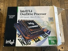 IntelDX4 OverDrive Processor DX4ODPR75  - RARE Open Box picture