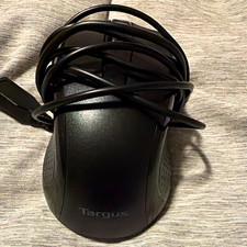 Targus AMU660B Wired USB Optical Mouse 1000 DPI, Black, Scroll Wheel picture