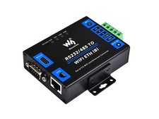 Waveshare Industrial Grade Serial Server RS232/485 To WiFi Ethernet Modbus picture