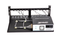 TRANSITION NETWORKS E-MCR-05 12-SLOT MEDIA CONVERTER RACK ,NEW OPEN BOX. picture