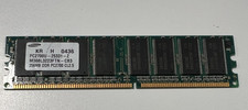 Samsung 256MB DDR PC2700 CL2.5 Memory Module – M368L3223FTN-CB3 / PC2700U-25331- picture