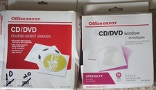 60 CD DVD  Window Sleeves  FAST SHIP  10 are double sided picture