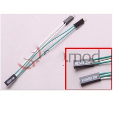 New POWER SW Motherboard Power On/Off Restart Cable Supports Dual Start Switch picture