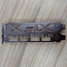 For XFX RX6600XT, RX 6600 XT I/O Shield Back Plate BackPlate Blende Bracket picture
