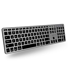 Backlit Bluetooth Keyboard for Mac - Compatible Apple Keyboard Wireless - Mul... picture