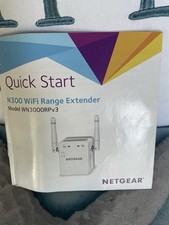 Netgear N300 WiFi Range Extender Essentials Edition 300Mbps Wall-plug WN3000RP picture