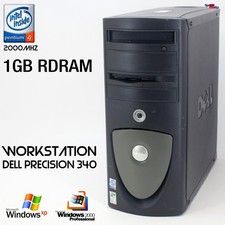 PROFESSIONAL WORKSTATION DELL PRECISION WS 340 1GB RDRAM RIMM COMPUTER PC GEFORCE 4 picture