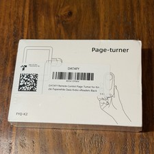 Datafy Remote Control Page Turner For Kindle Paperwhite Oasis Kobo eReader Black picture