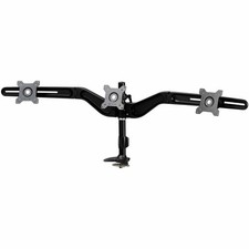 Amer Mounts AMR3P Triple Monitor Pole Mount (Grommet Base) picture