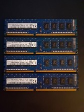 16GB (4x4GB) SK Hynix Desktop RAM HMT451U6AFR8C-PB 1Rx8 PC3 DDR3 - Untested picture