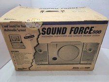 Sound Force 800 Quick Shot Powered Stereo Speakers BRAND NEW picture