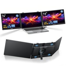 Blackview Laptop Screen Extender 14in FHD IPS Triple Portable Monitor For Laptop picture