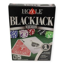 Hoyle Blackjack Series PC Cd-rom Software 16 Games Windows 98SE ME 2000 XP picture