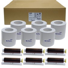 DNP QW410 6-Pack 4x6 Paper & Ink Ribbon Kit 150 6 sets (900 Prints) picture