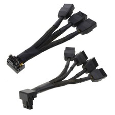 3x8Pin 4x8Pin to 16Pin PCIE 5.0 Adapter Line for CPU RTX4090 RTX4080 12VHPWR 90° picture