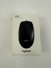 Logitech B100 Optical Full-Size Corded Business Mouse Black picture