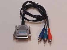 Amiga 500 600 1200 2000 RGB to YPbPr Video Cable Converter DB23 Female Original picture