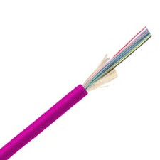 Indoor/Outdoor 12-Strand Multimode OM4 Fiber Optic Cable - Custom Cuts Per 1ft picture