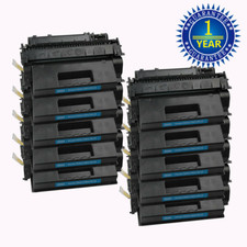 10PK CE505X 05X High Yield Toner Cartridge For HP Laserjet P2055 P2055dn P2055d picture