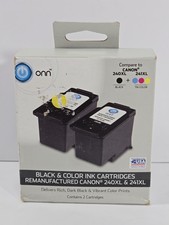 ONN Black And Color Ink Cartridges Canon 240XL & 241XL picture