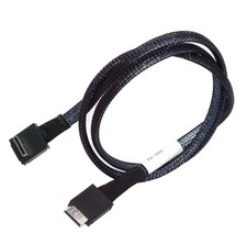 cablecc OcuLink SFF-8611 to SFF-8611 PCIe 4.0 Cable 90° Down Angle 80cm eGPU picture