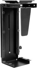 Adjustable Wall or Under Desk CPU PC Computer Case Tower Swivel Mount Holder picture