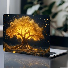 Vinyl Laptop Case Tree Sticker 2 Pieces Scratch Resistant Art Case for Notebooks picture