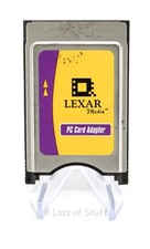 Lexar Media CompactFlash PC Card PCMCIA Adapter picture