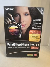 Corel PaintShop Photo Pro X3 Ultimate Windows Photo Editing Software New Sealed picture