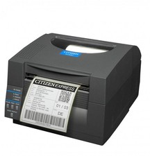 Citizen CLS521IINEBXX CL-S521II Printer Direct Thermal, Black, UK+EN Plug C ~E~ picture
